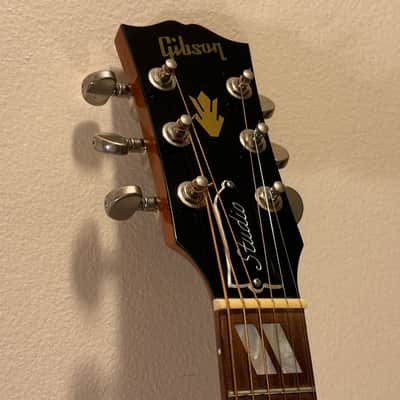 Gibson Montana Hummingbird Studio 2019 - Walnut Burst image 8