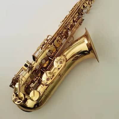 Saxophone Bb Tenor Gold Finish Intermusic Sax with Hard Case - Full Outfit -6 image 14