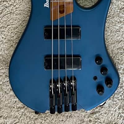 Ibanez EHB Ergonomic Headless Bass Guitar - Arctic Ocean Matte Model EHB1000AOM image 1