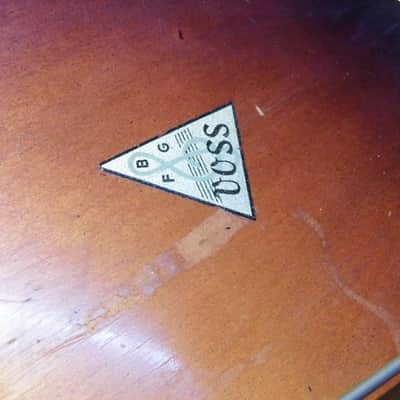 rare vintage VOSS archtop Jazz F-hole GUITAR GIMA Gitarre Germany 1960 image 21