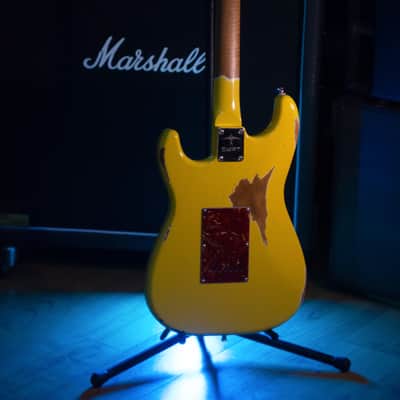 SWFT GTRS Swell 2023 Strat style Yellow relic image 3