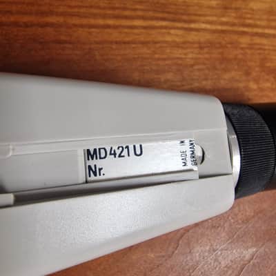 Sennheiser MD 421-U Vintage Dynamic Mic w/ Pristine High-Output Factory-Refurbished Capsule - No Gain Boost Needed! image 5