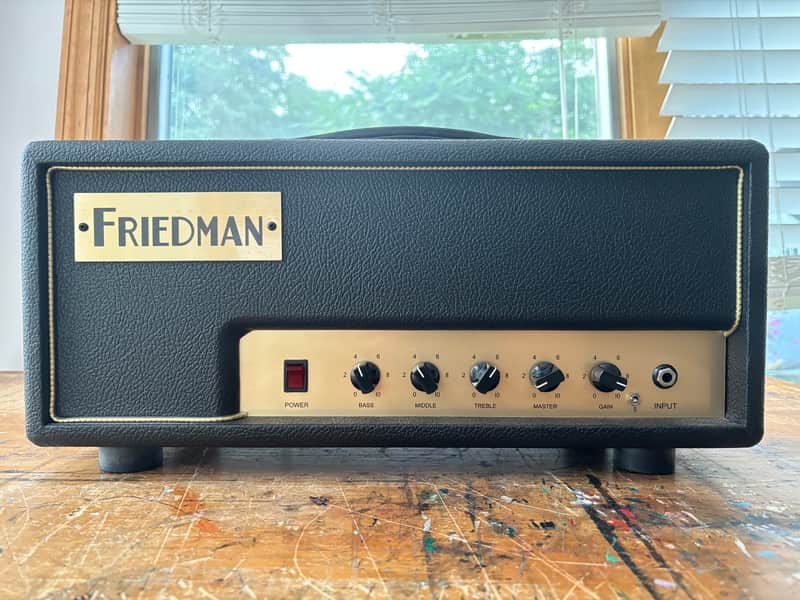 Friedman Pink Taco V1 20-Watt Tube Amp Head w/ Gain Structure Switch - Hand-wired in the USA image 1