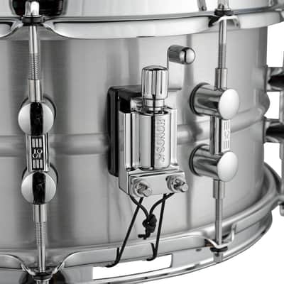 Sonor 14" Kompressor Snare Drum, Polished Aluminium 17710401 image 3