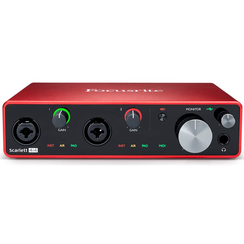 Focusrite Scarlett 2i2 3rd Gen USB Recording Interface image 1