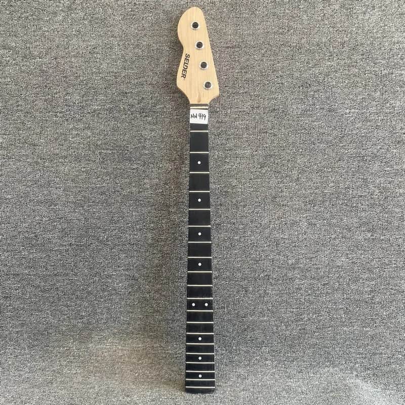 Lefty 4 String Bass Maple Wood Neck, Rosewood 20 Frets Fingerboard image 1