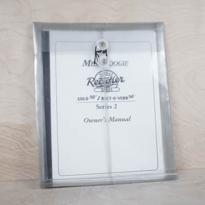 Mesa Single Rectifier Solo 50 / Rect-o-Verb 50 Series 2 Owners Manual image 1