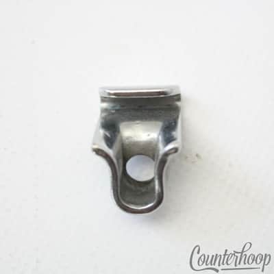 *Ludwig Tension T-Rod Clip Single-Flange Rim Floor/Tom/Snare Drum Chrome 40s USA image 2