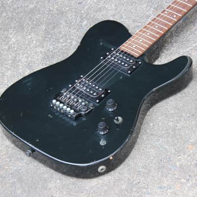 1985 Fender TL-555 Boxer Series Japan HH Telecaster (Black) image 1
