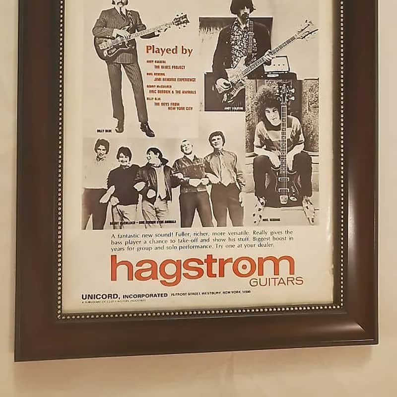 1968 Hagstrom 8 String Bass Color