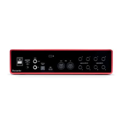 Focusrite Scarlett 18i8 3rd Gen 18x8 USB Audio Interface with Audio Technica AT-M20x Studio Monitor Headphones Bundle (2 Items) image 4