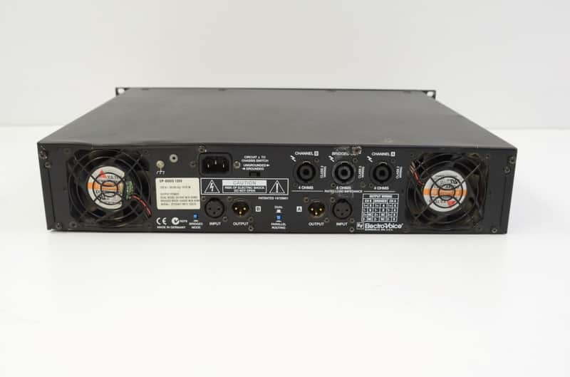 Electro-Voice CP4000S 2100 Watts Per Channel Class-H Power Amp