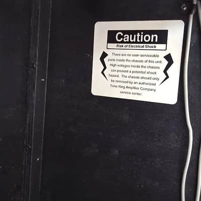 Tone King Imperial - Custom Black Naugahyde Tolex image 9