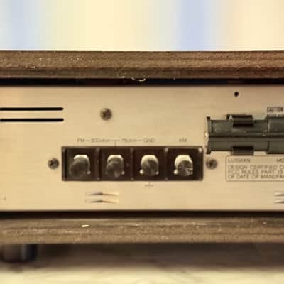 🎶✨ Luxman T-400 AM/FM Stereo Tuner — Original Factory Box, U.S. 120V, Wood Cabinet, Cleaned & Tested image 11