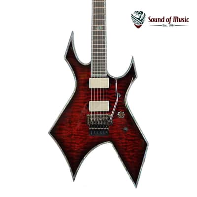 2008 BC Rich Japan Monster Series Warlock JM140 Set Neck Black w