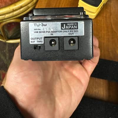 Boss TU-3W Chromatic Tuner Waza Craft 2016 - Present - Black image 3