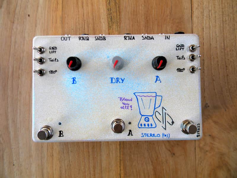 dpFX Pedals - Dual Loop Stereo Parallel Blender (+Tails / Ground Lift / Phase Reverse) image 1