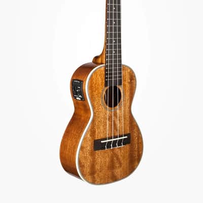 Kala KA-CGE Gloss Mahogany Concert Electro Ukulele image 3