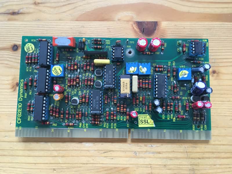 SSL Solid State Logic sparepart CF82E10 dynamics card compressor gate image 1