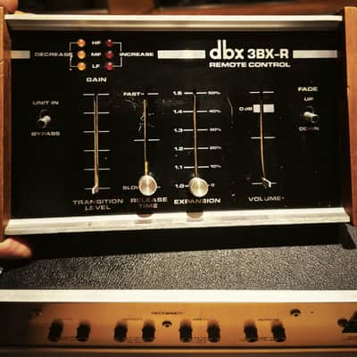 dbx 3BX 3-Band Dynamic Range Expander 1970s - Black image 12