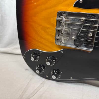 Fender American Vintage ‘72 1972 Telecaster Custom Guitar 2012 - 3-Color Sunburst / Maple neck image 4