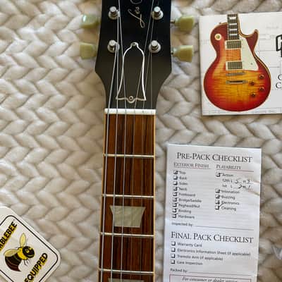 Gibson Custom Shop '59 Les Paul Standard Reissue 2006 - 2012 - Iced Tea Burst VOS image 4