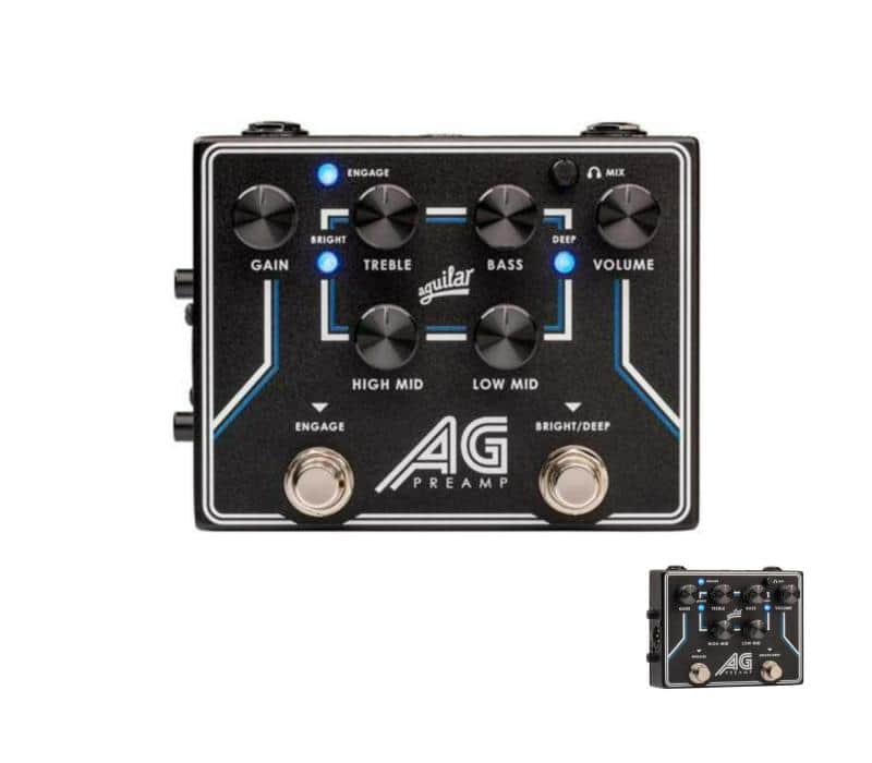 Aguilar AGPREPEDAL Effect Pedal, Black - New image 1