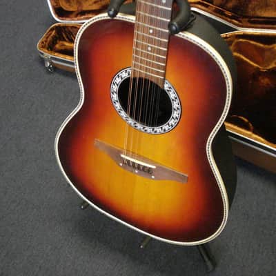 Ovation Matrix Model 1738 12 string made in USA with OHS case image 3