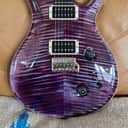 Rare Color! 2022 PRS Custom 22 Tremolo - Violet - Wide Flame - TCI 85/15 Pickups - Nitro Finish!