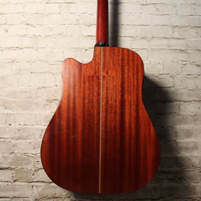 Samick Artist Series SW-218CE-FT Dreadnought Acoustic Electric Natural image 4