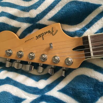 RARE FENDER JAGUAR HH Special Edition Sea Foam Pearl Electric Guitar image 2