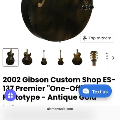Gibson ES 137 Premier  2002 - Custom Shop image 9