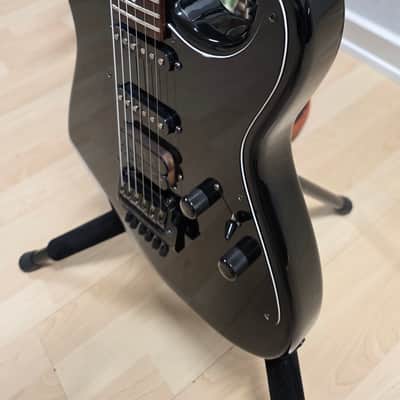 1986 Charvel Model 3 Limited Edition NAMM Black Japanese Ash Body with Color-Matched Painted Neck MIJ Japan Special Edition for 1987 by Charvel-Jackson Pre-Fender era Vintage 80s 1980's Super Strat HSS Guitar USA Kahler American Jackson Pickups image 12