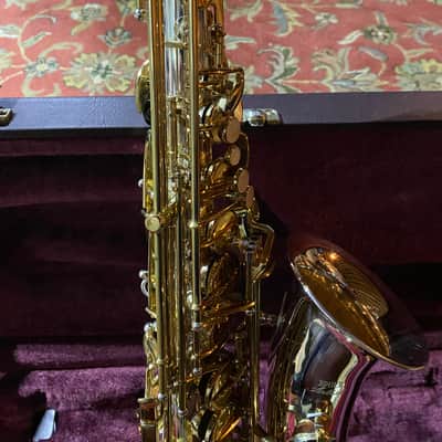 Jupiter Artist Model JAS-869 Alto Saxophone...Silver & Gold w Sterling Neck image 4