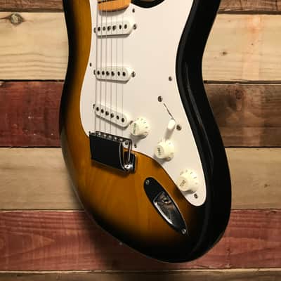 Fender American Vintage '57 Stratocaster 1986 - 2-Color Sunburst image 10