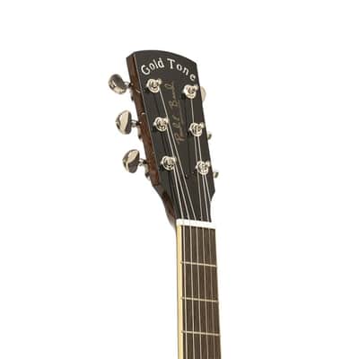 Gold Tone Paul Beard Metal Body Resonator image 5