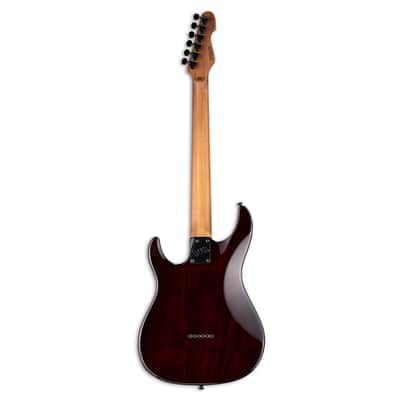 ESP LTD SN-1000HT QM Electric Guitar - Dark Brown Sunburst - B-Stock image 8
