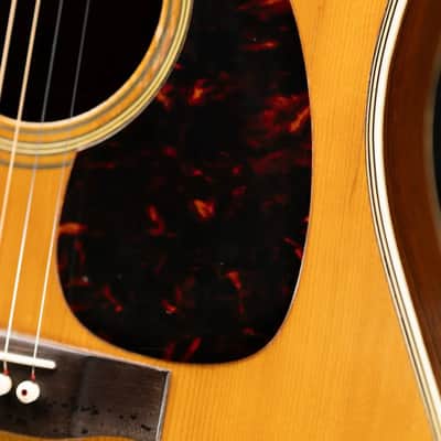 Martin Vintage 1965 D-35 Dreadnought Brazilian Rosewood/Spruce Acoustic Guitar with Hardshell Case - Used image 15