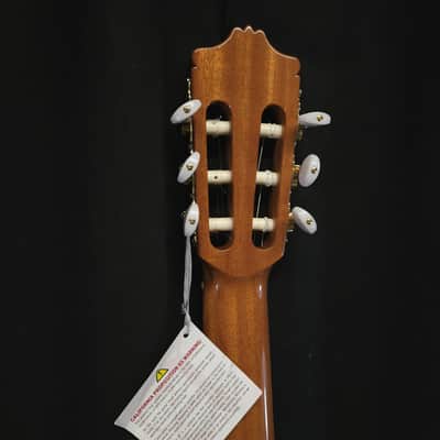 Alhambra 7P All Solid Classical Nylon String Guitar w/ logo’d gig bag Made in Spain image 5