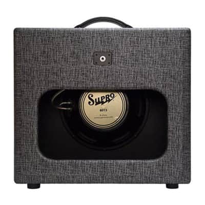 Supro 1790 Black Magick 1x12" Extension Cabinet, 75-Watt 8-Ohm Mono image 10