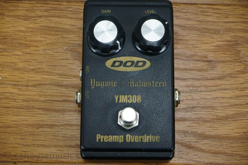 DOD YJM308 Yngwie J. Malmsteen Preamp Overdrive - Black image 1