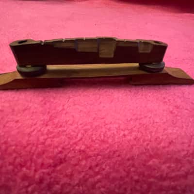 vintage 1965 1960's Gibson rosewood bridge for es-125 175 L5 barney kessel tal farlow super 400 350 L7 L4 image 6