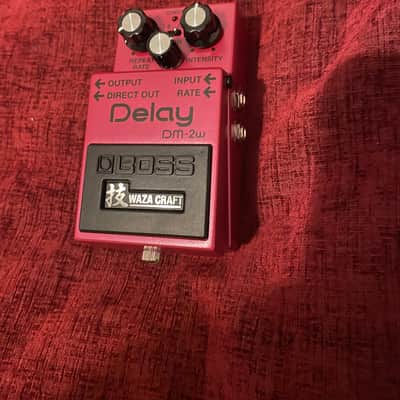 (Mint In Box) Boss DM-2W Delay Waza Craft 2015 - Present - Pink image 3