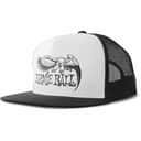 Ernie Ball 4159 Casquette noir et blanc - logo aigle eb noir