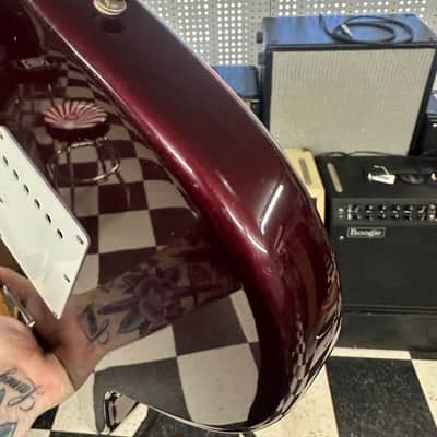 Fender MIM Standard Stratocaster 1996 Midnight Wine image 15