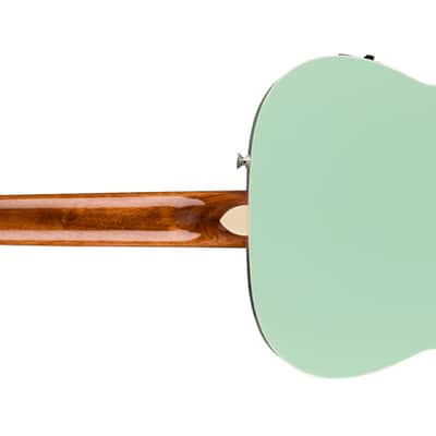 Fender California Standard Monterey E, Spruce Top, Ivory Pickguard - Surf Green image 6