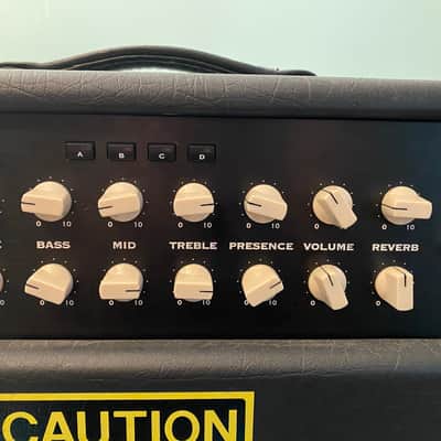 Line 6 Duoverb HD 100-Watt Stereo Digital Modeling Guitar Amp Head 2002 - 2004 - Black image 3