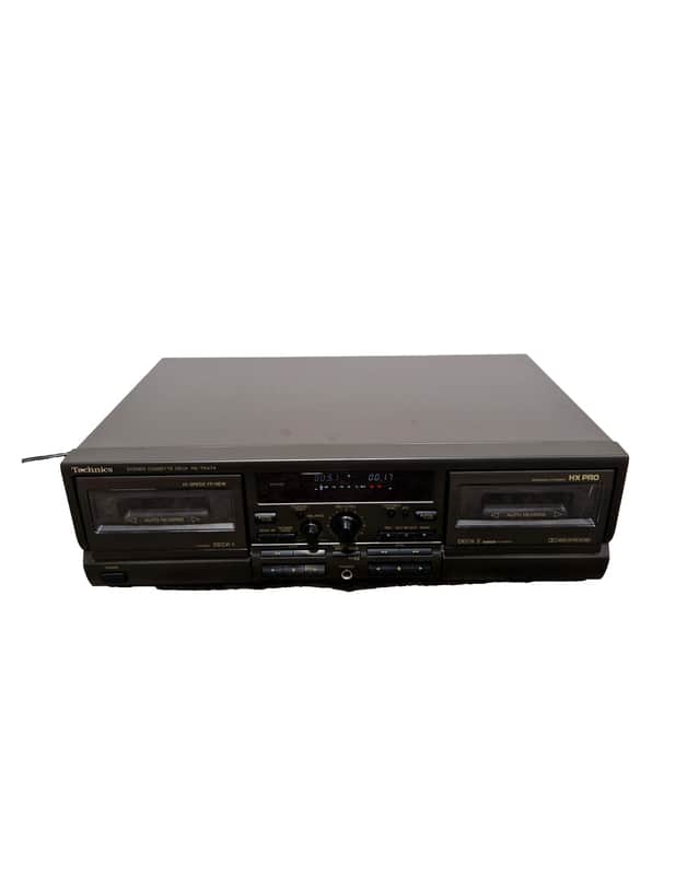 Technics RS-TR474 - Stereo Cassette Deck - Black - Excellent