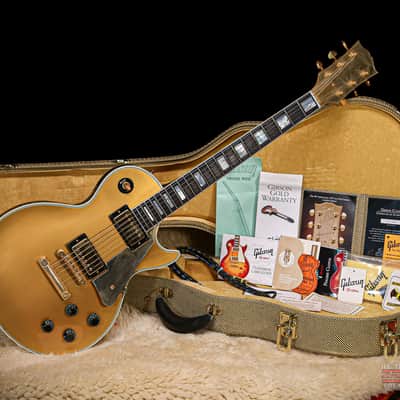 2007 Gibson Custom Shop 50th Anniversary ’57 Les Paul Custom “Gold” image 1