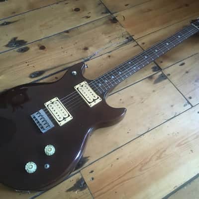 1980s Hondo  Professional H-1010 Double Cut Electric Guitar Japan Matsumoku image 2